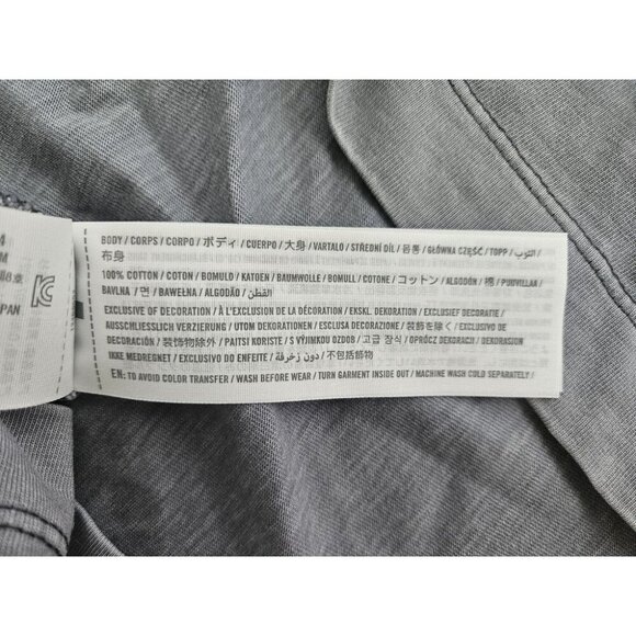 Abercrombie & Fitch Classic Polished Tee XXL Blue-Grey - Picture 9 of 10